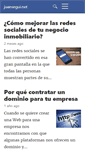 Mobile Screenshot of juansegui.net
